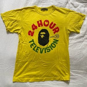 Bape 24 Hour Television Limited Edition Vintage T-shirt